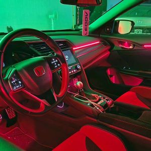 Honda Civic LED Ambientebeleuchtung inkl. Einbau