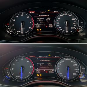 LED Tacho-Umbau inkl. Einbau für Audi A6