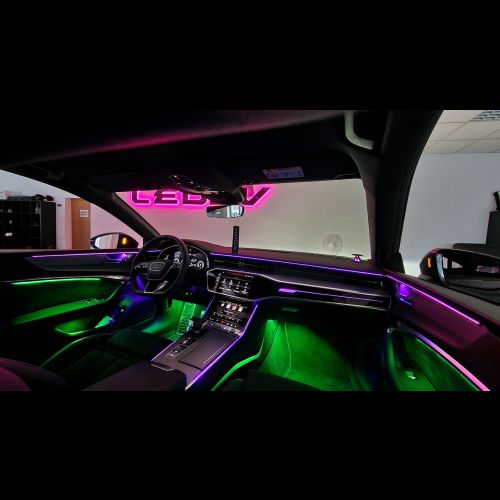 Audi A7 C8 4K LED Ambientebeleuchtung inkl. Einbau
