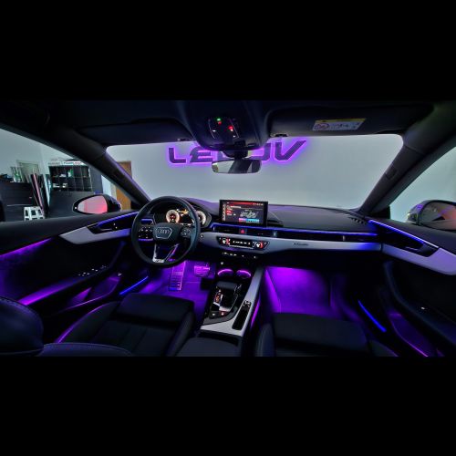 Audi A5 B9 LED Ambientebeleuchtung inkl. Einbau