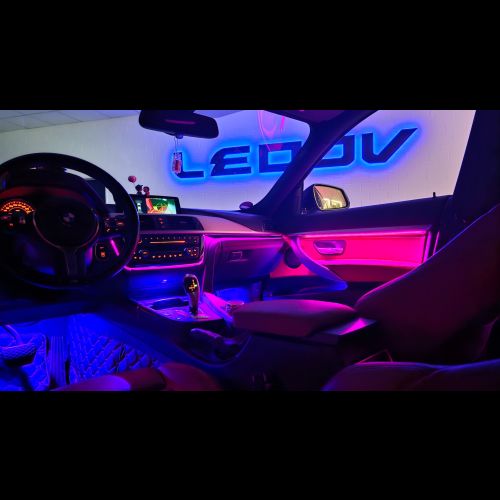 BMW 3er F30 F31 LED Ambientebeleuchtung inkl. Einbau