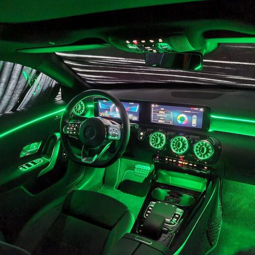 Mercedes A-Klasse W177 LED Ambientebeleuchtung inkl. Einbau