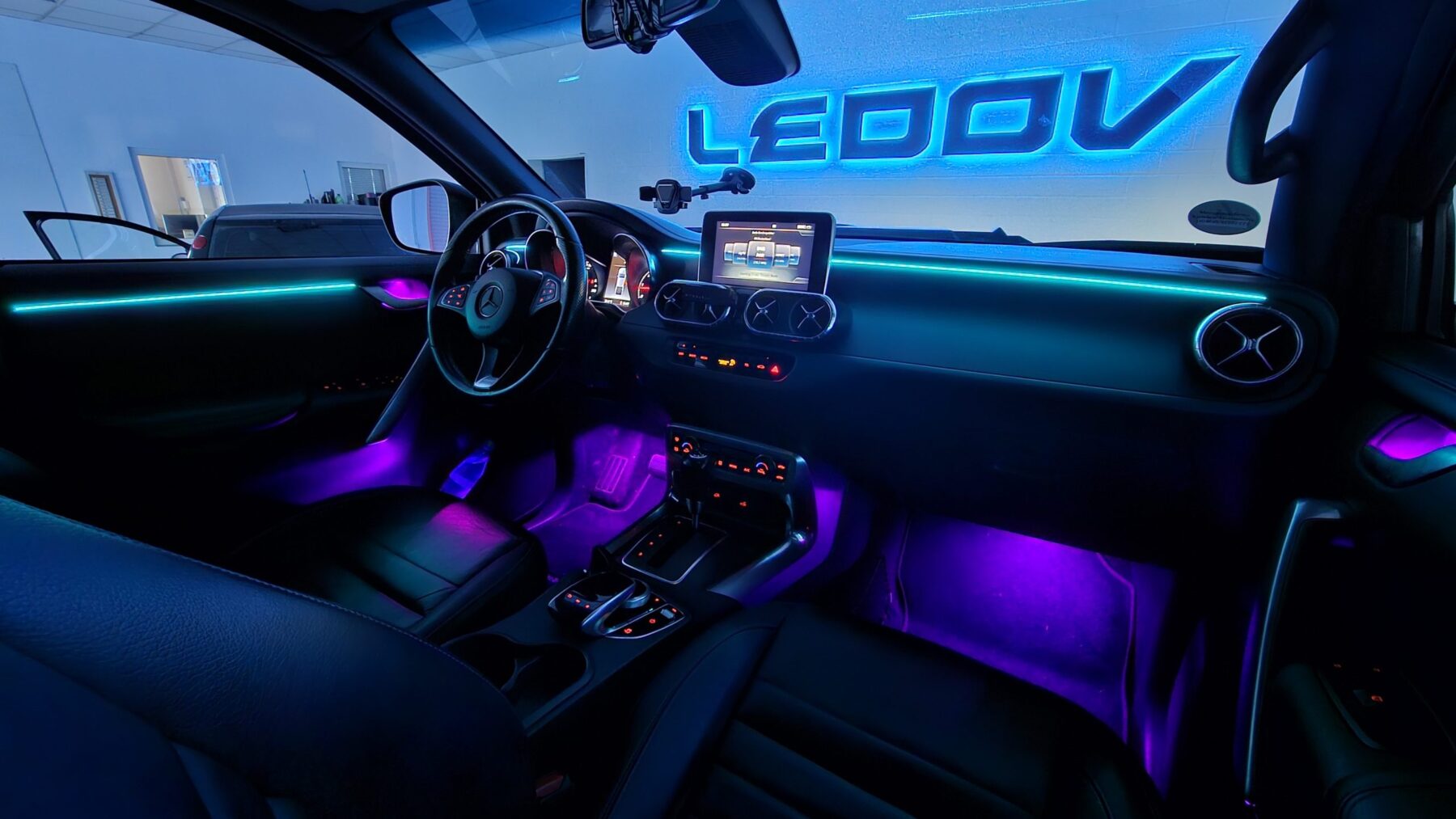 Mercedes X-Klasse Ambientebeleuchtung